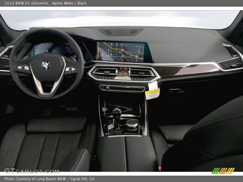 Alpine White / Black 2019 BMW X5 xDrive40i