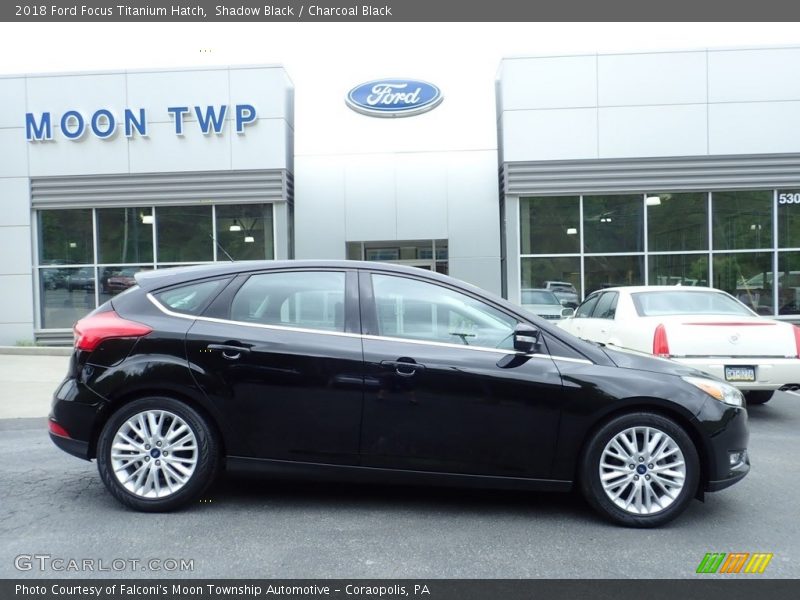Shadow Black / Charcoal Black 2018 Ford Focus Titanium Hatch