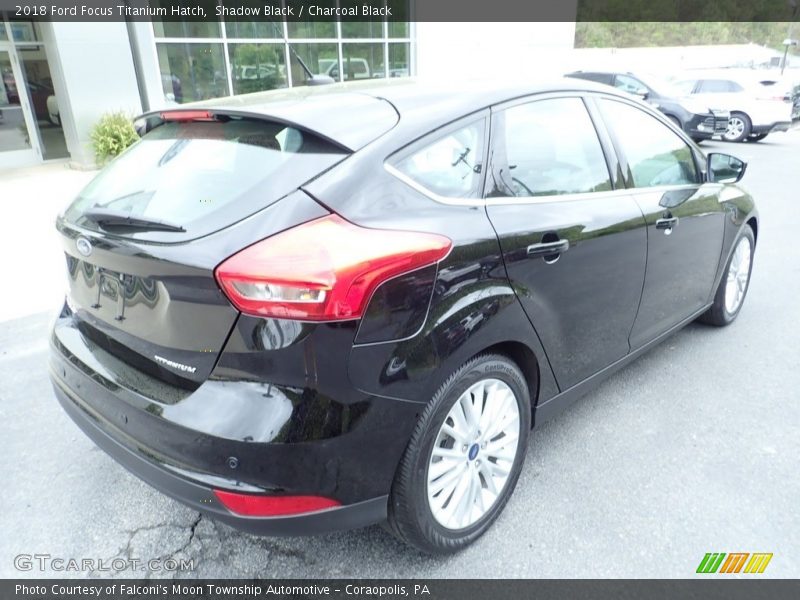Shadow Black / Charcoal Black 2018 Ford Focus Titanium Hatch