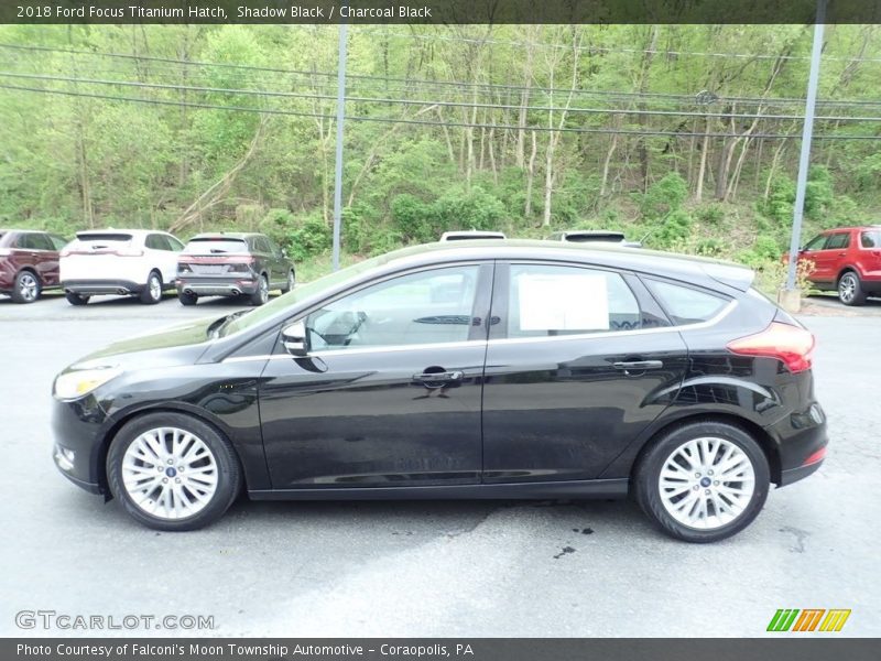 Shadow Black / Charcoal Black 2018 Ford Focus Titanium Hatch