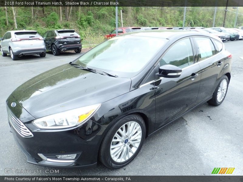 Shadow Black / Charcoal Black 2018 Ford Focus Titanium Hatch