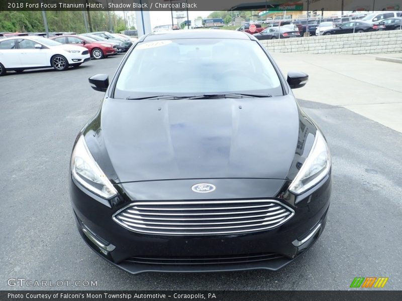 Shadow Black / Charcoal Black 2018 Ford Focus Titanium Hatch