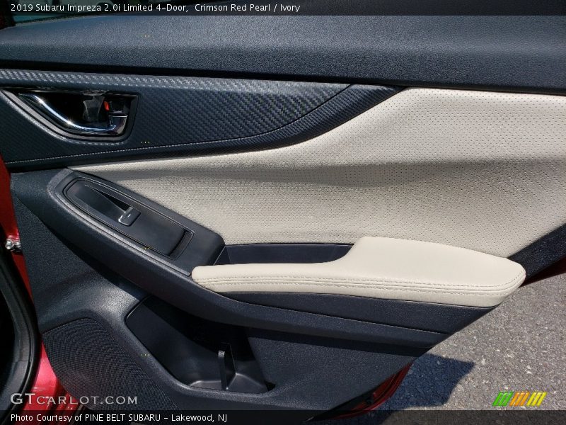 Crimson Red Pearl / Ivory 2019 Subaru Impreza 2.0i Limited 4-Door