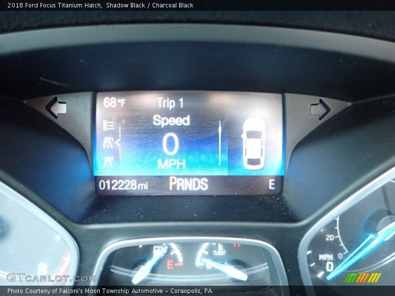 Shadow Black / Charcoal Black 2018 Ford Focus Titanium Hatch