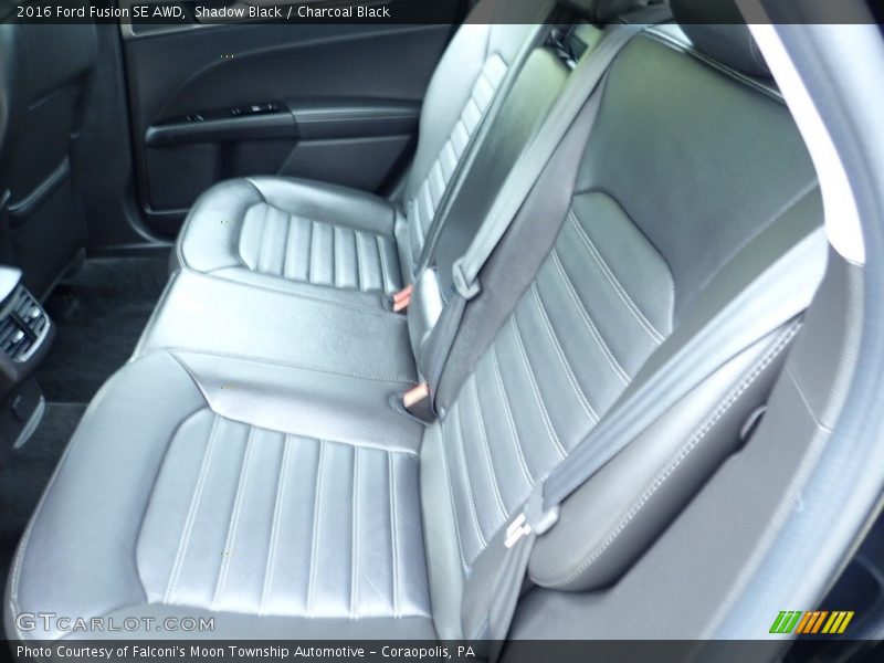 Shadow Black / Charcoal Black 2016 Ford Fusion SE AWD