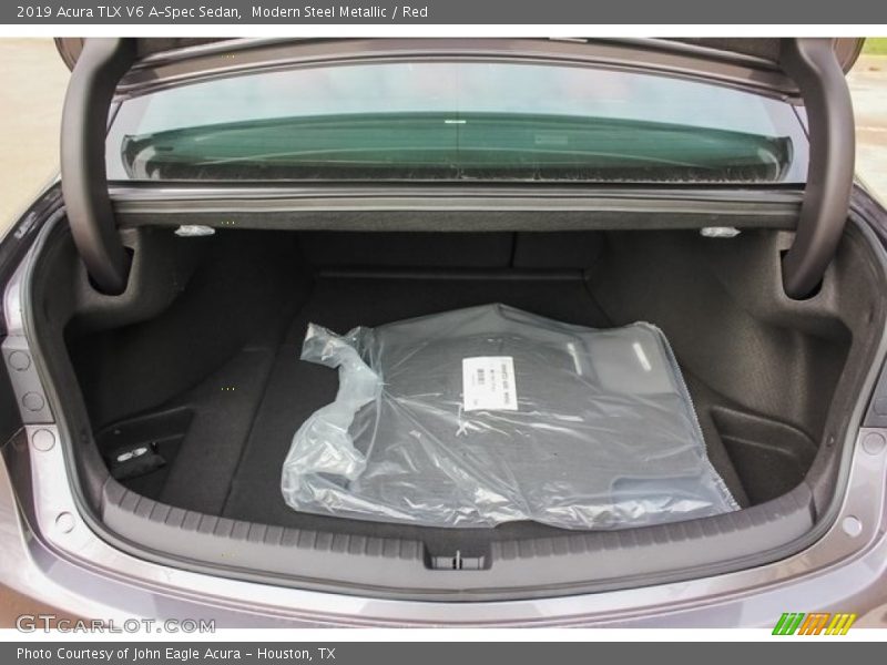 Modern Steel Metallic / Red 2019 Acura TLX V6 A-Spec Sedan