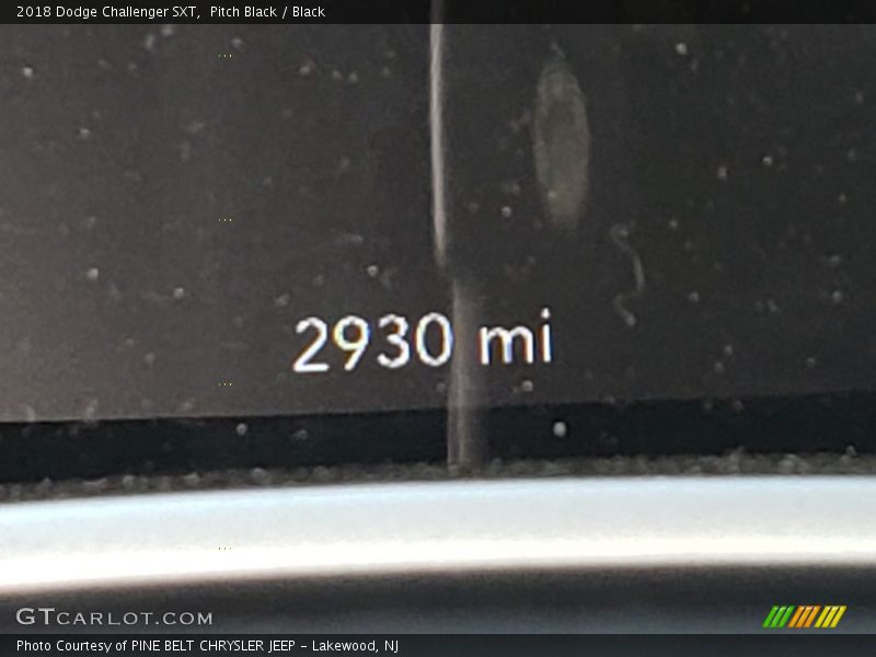 Pitch Black / Black 2018 Dodge Challenger SXT