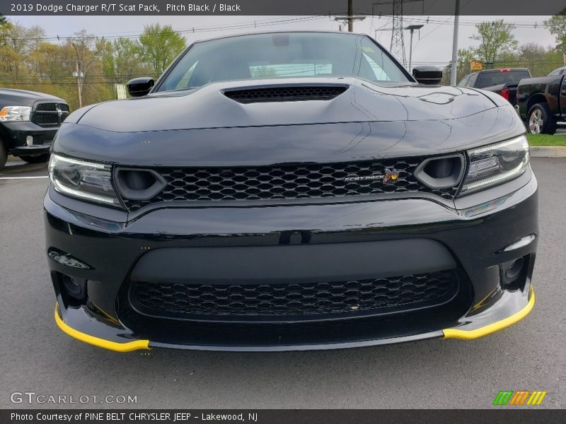 Pitch Black / Black 2019 Dodge Charger R/T Scat Pack