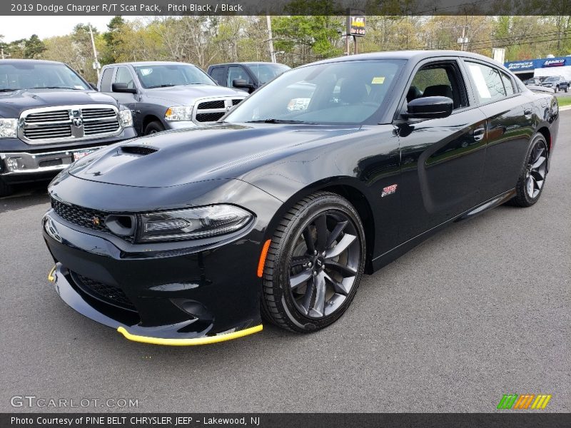 Pitch Black / Black 2019 Dodge Charger R/T Scat Pack