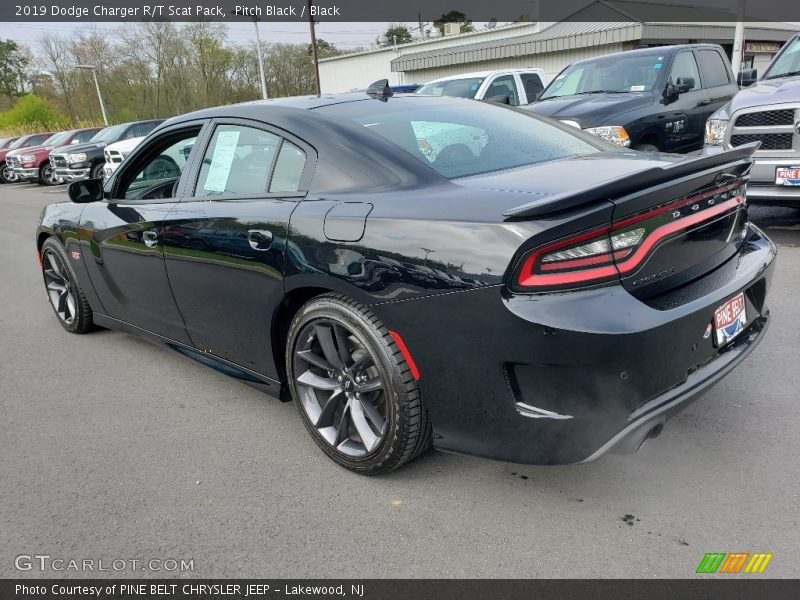 Pitch Black / Black 2019 Dodge Charger R/T Scat Pack