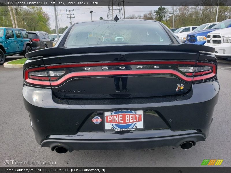Pitch Black / Black 2019 Dodge Charger R/T Scat Pack