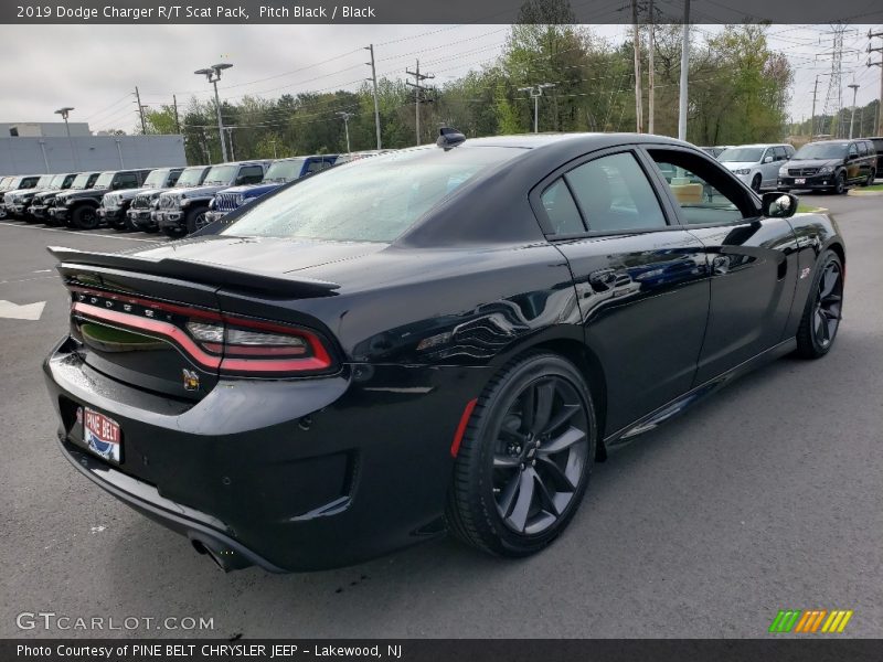 Pitch Black / Black 2019 Dodge Charger R/T Scat Pack