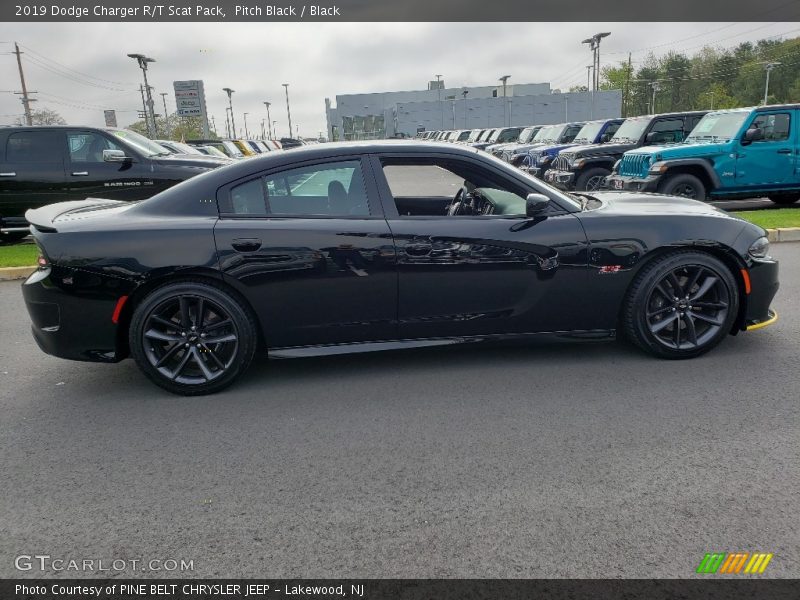 Pitch Black / Black 2019 Dodge Charger R/T Scat Pack