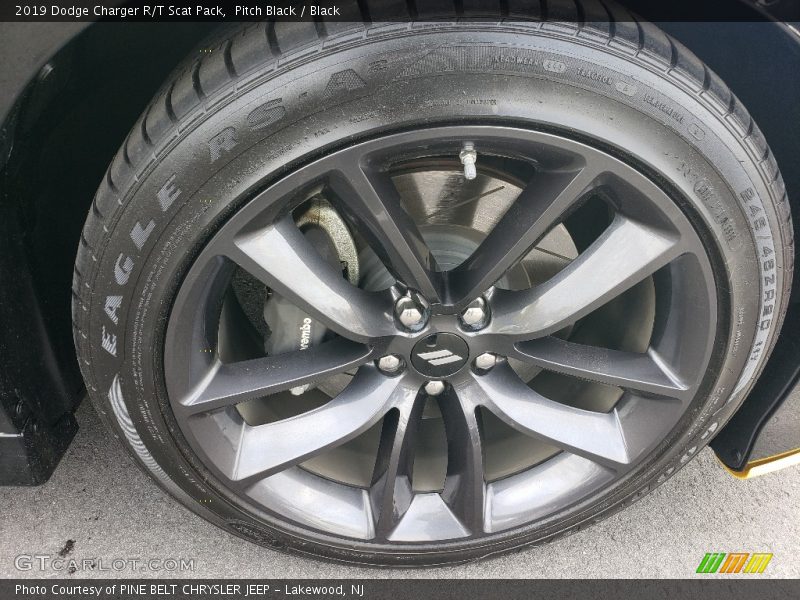 Pitch Black / Black 2019 Dodge Charger R/T Scat Pack