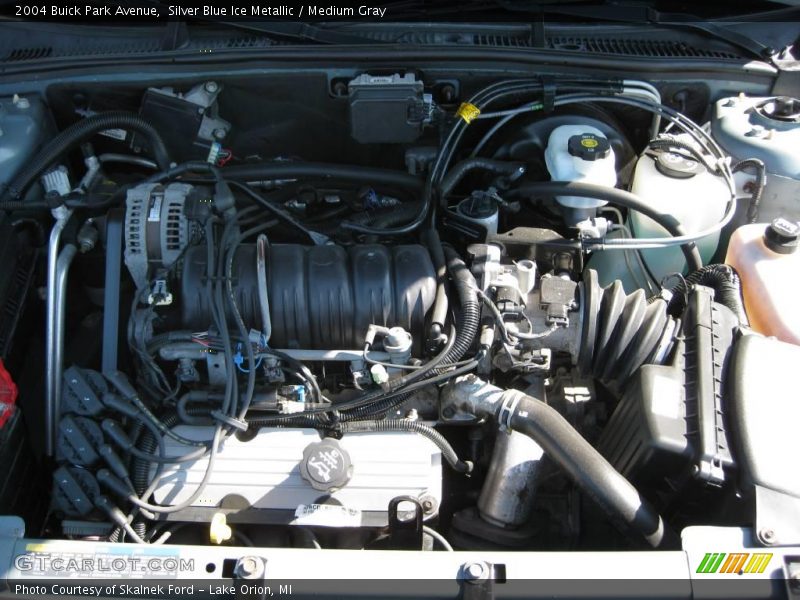 Silver Blue Ice Metallic / Medium Gray 2004 Buick Park Avenue