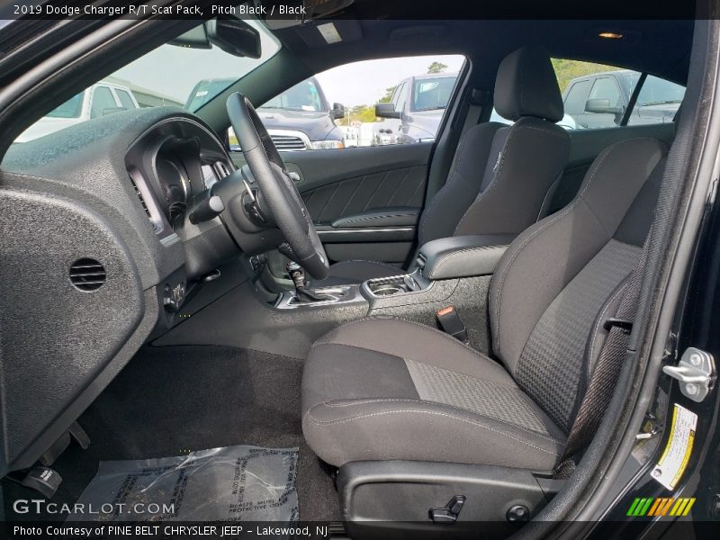 Pitch Black / Black 2019 Dodge Charger R/T Scat Pack