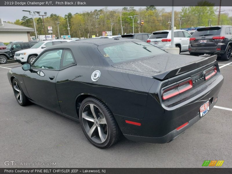 Pitch Black / Black 2019 Dodge Challenger R/T