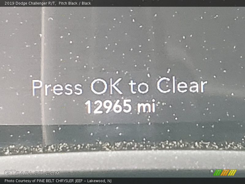 Pitch Black / Black 2019 Dodge Challenger R/T