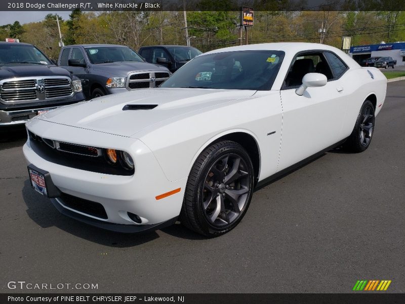White Knuckle / Black 2018 Dodge Challenger R/T