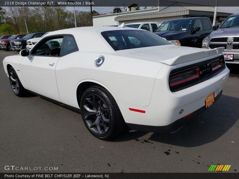 White Knuckle / Black 2018 Dodge Challenger R/T