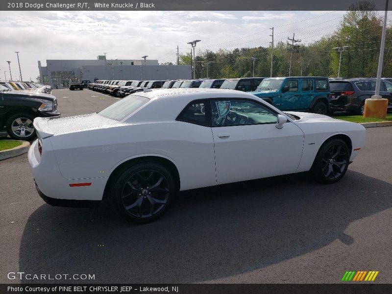 White Knuckle / Black 2018 Dodge Challenger R/T