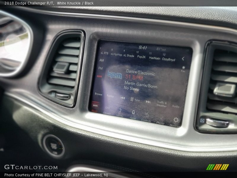 White Knuckle / Black 2018 Dodge Challenger R/T