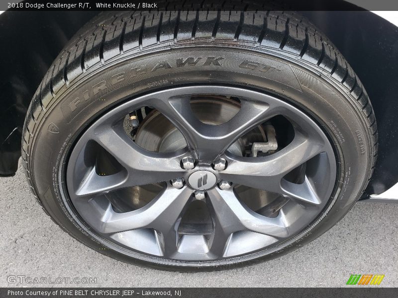 White Knuckle / Black 2018 Dodge Challenger R/T