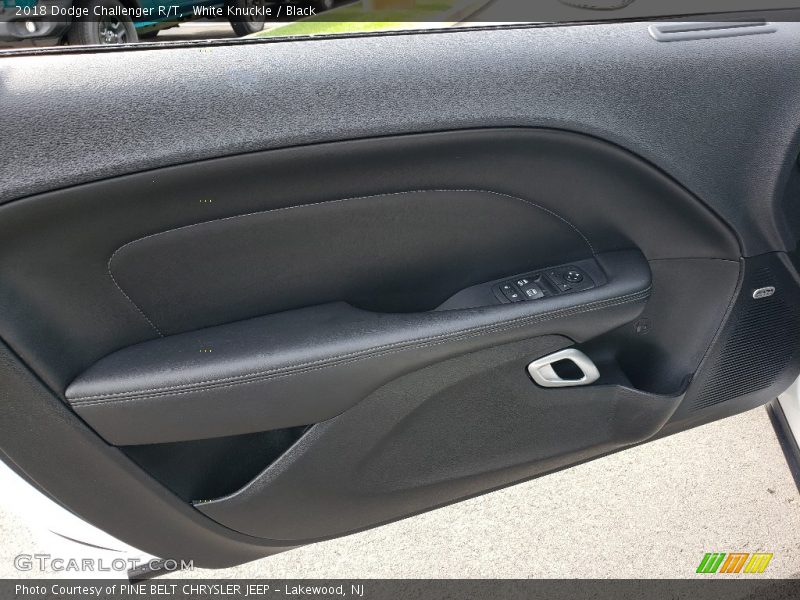 White Knuckle / Black 2018 Dodge Challenger R/T
