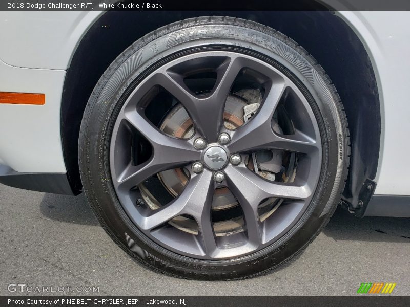 White Knuckle / Black 2018 Dodge Challenger R/T