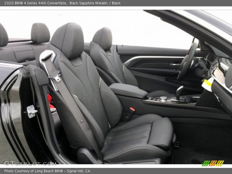  2020 4 Series 440i Convertible Black Interior