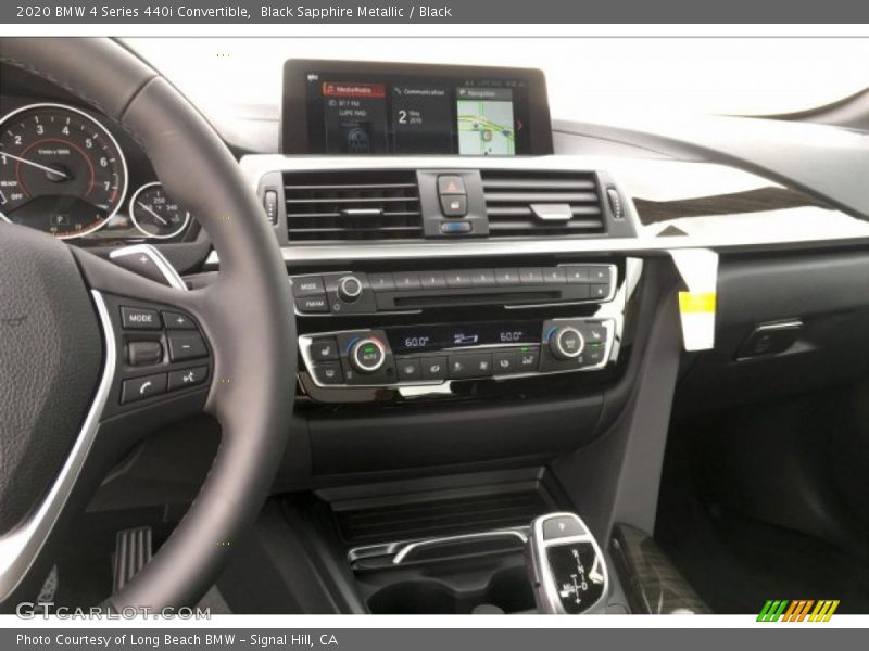 Controls of 2020 4 Series 440i Convertible