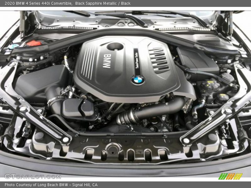  2020 4 Series 440i Convertible Engine - 3.0 Liter DI TwinPower Turbocharged DOHC 24-Valve Inline 6 Cylinder