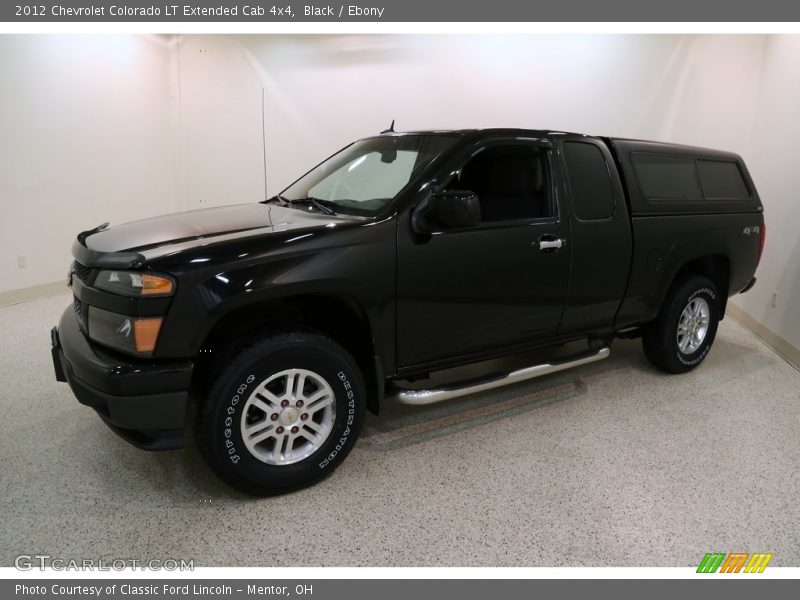 Black / Ebony 2012 Chevrolet Colorado LT Extended Cab 4x4