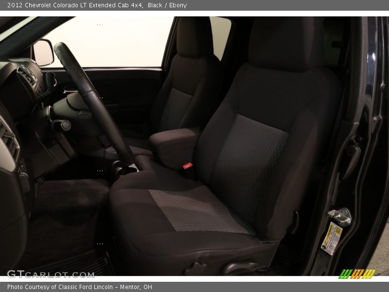Black / Ebony 2012 Chevrolet Colorado LT Extended Cab 4x4