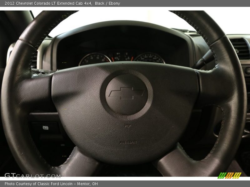 Black / Ebony 2012 Chevrolet Colorado LT Extended Cab 4x4