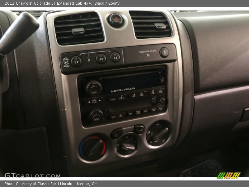 Black / Ebony 2012 Chevrolet Colorado LT Extended Cab 4x4