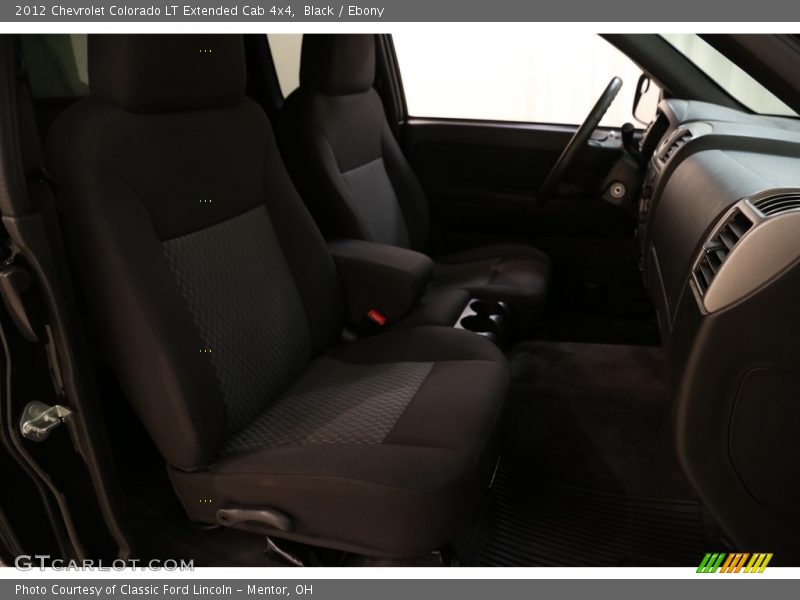 Black / Ebony 2012 Chevrolet Colorado LT Extended Cab 4x4