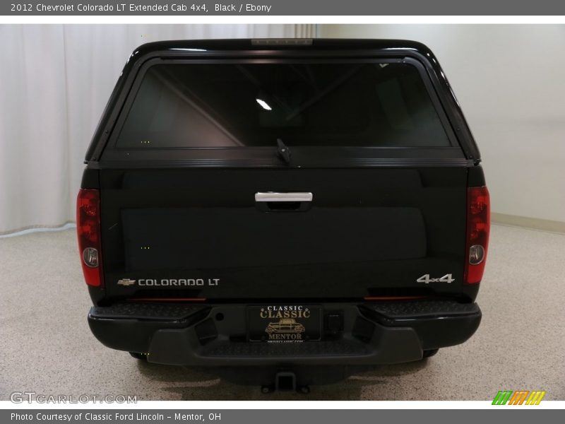 Black / Ebony 2012 Chevrolet Colorado LT Extended Cab 4x4