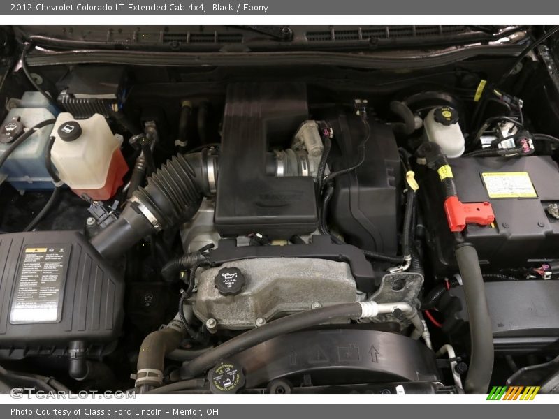 Black / Ebony 2012 Chevrolet Colorado LT Extended Cab 4x4