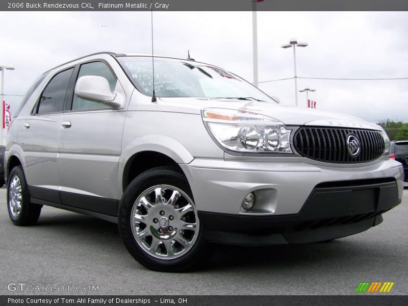 Platinum Metallic / Gray 2006 Buick Rendezvous CXL