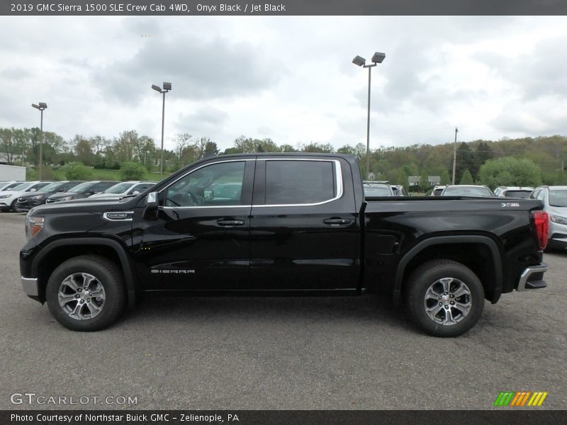  2019 Sierra 1500 SLE Crew Cab 4WD Onyx Black