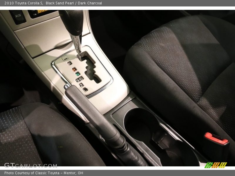 Black Sand Pearl / Dark Charcoal 2010 Toyota Corolla S