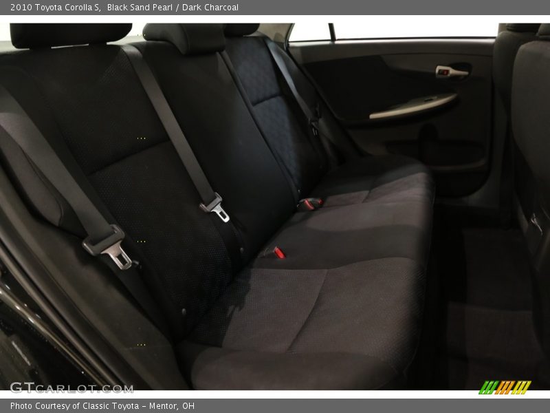 Black Sand Pearl / Dark Charcoal 2010 Toyota Corolla S