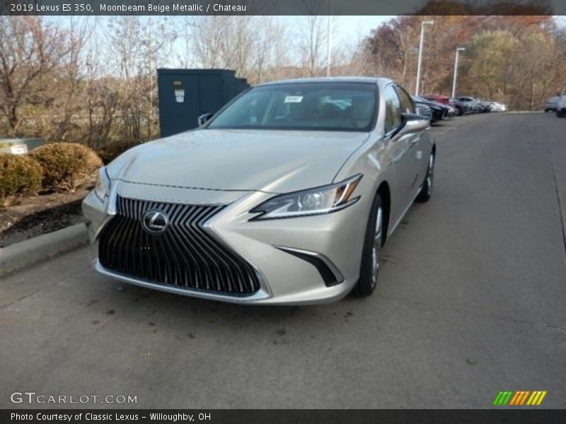 Moonbeam Beige Metallic / Chateau 2019 Lexus ES 350