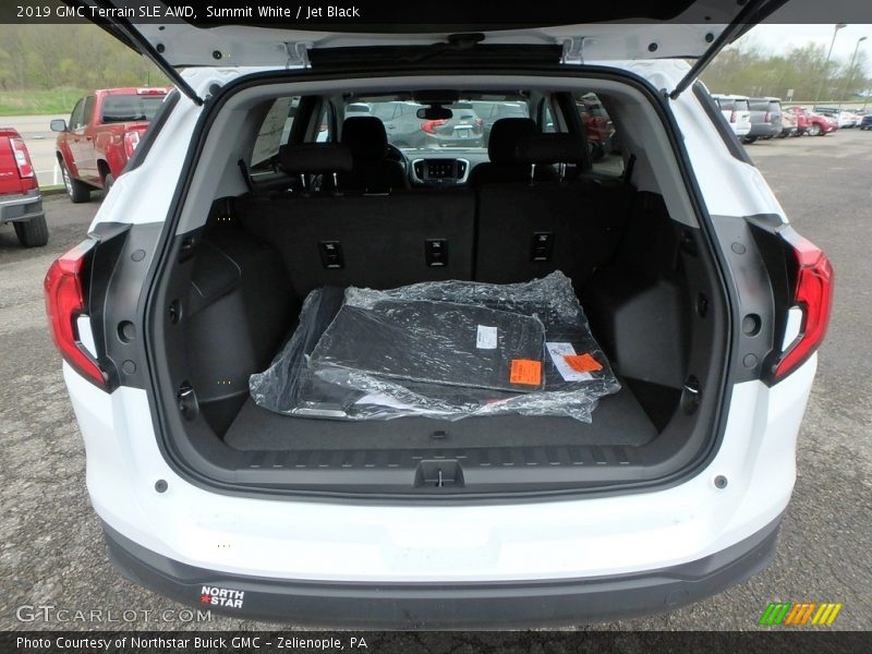 Summit White / Jet Black 2019 GMC Terrain SLE AWD