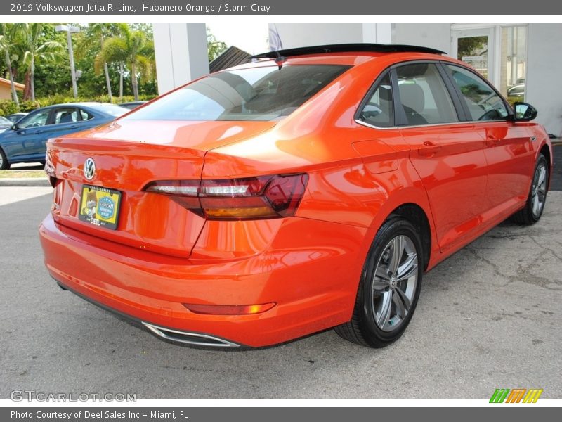 Habanero Orange / Storm Gray 2019 Volkswagen Jetta R-Line