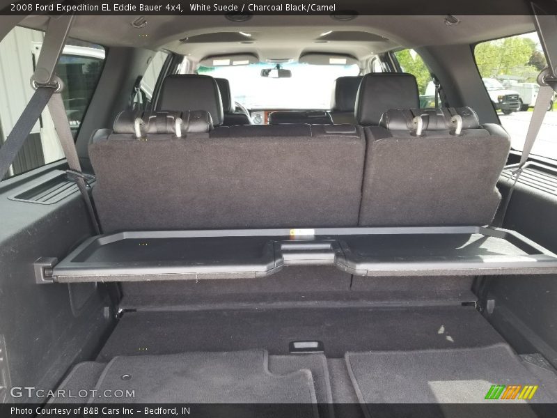White Suede / Charcoal Black/Camel 2008 Ford Expedition EL Eddie Bauer 4x4