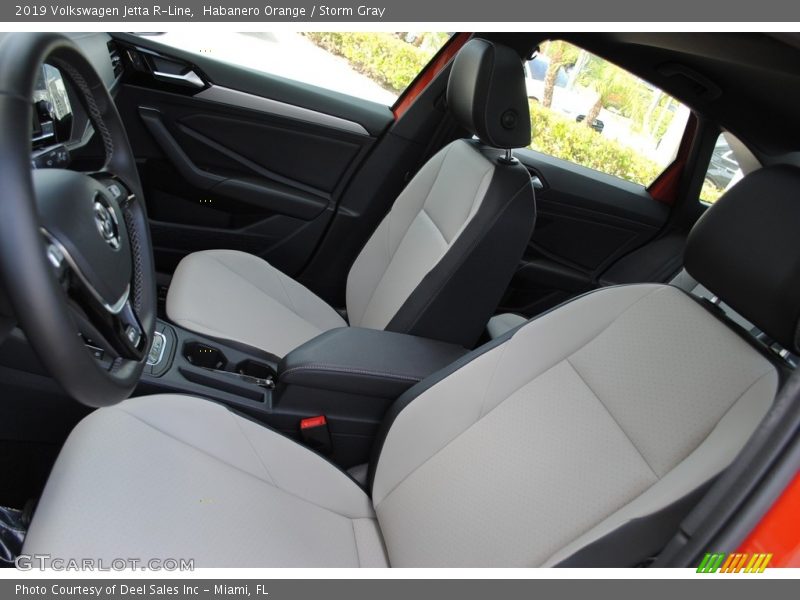 Habanero Orange / Storm Gray 2019 Volkswagen Jetta R-Line