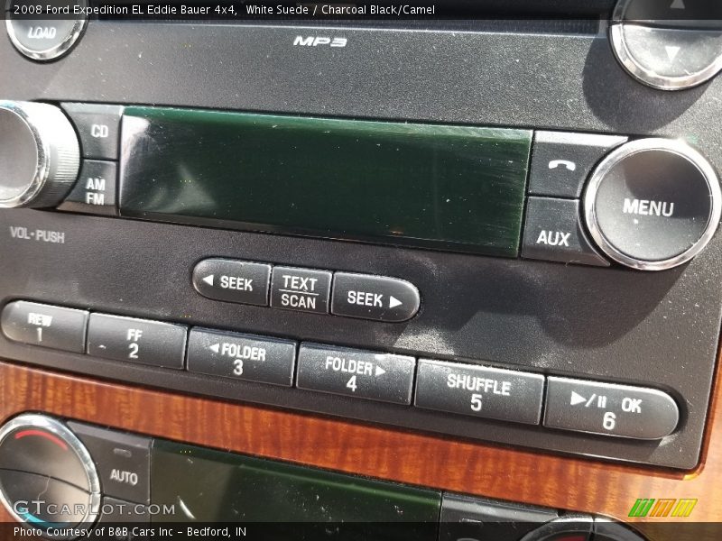 White Suede / Charcoal Black/Camel 2008 Ford Expedition EL Eddie Bauer 4x4