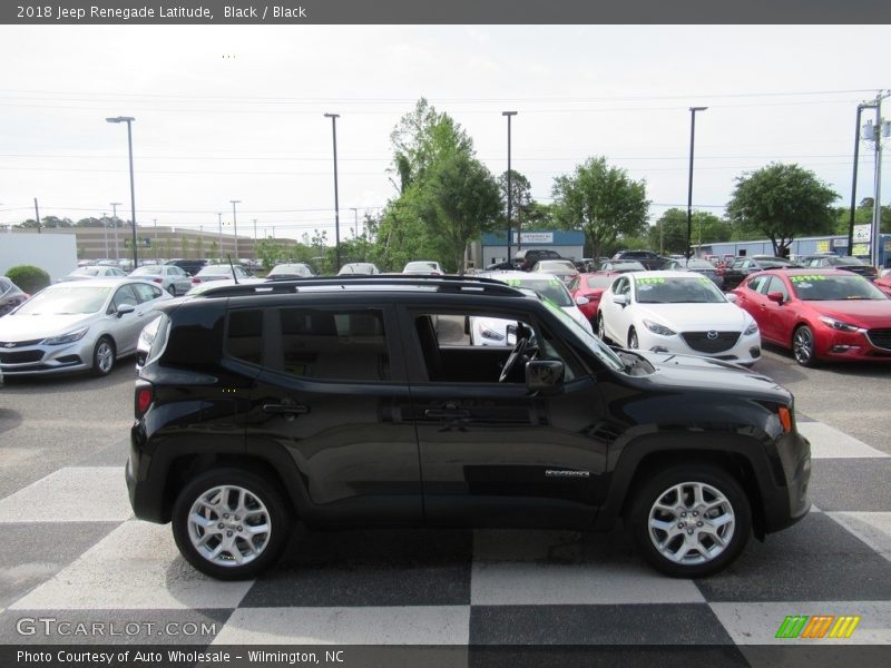 Black / Black 2018 Jeep Renegade Latitude